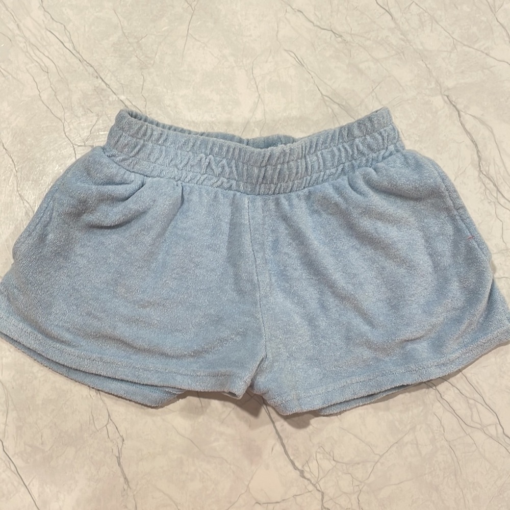 forever21 blue shorts